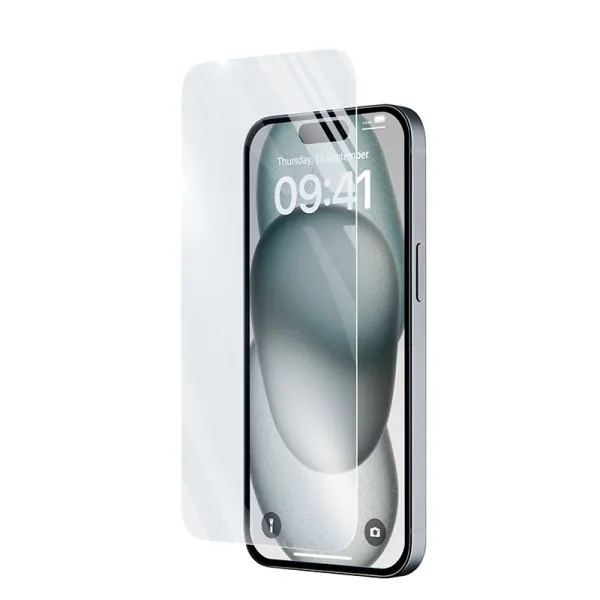 Cellularline Impact Glass - Toughened protective glass for iPhone 15 Plus / iPhone 15 Pro Max