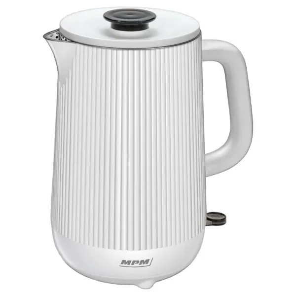 Tējkanna Mpm MCZ-115 Balts Nerūsējošais tērauds Plastmasa 1800 W 1,5 L