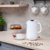 Tējkanna Mpm MCZ-115 Balts Nerūsējošais tērauds Plastmasa 1800 W 1,5 L