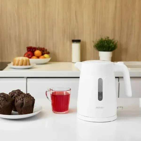 Tējkanna Mpm MCZ-119 Balts Plastmasa 2200 W 1 L