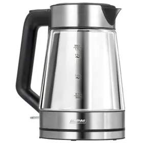 Vedenkeitin Mpm MCZ-122 Musta Harmaa Lasi Ruostumaton teräs 2200 W 1,7 L