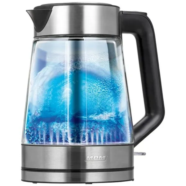 Virdulys Mpm MCZ-122 Juoda Pilka stiklas Nerūdijantis plienas 2200 W 1,7 L