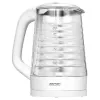 Kettle Mpm MCZ-124 White Glass 2200 W 1,7 L