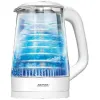 Kettle Mpm MCZ-124 White Glass 2200 W 1,7 L