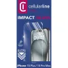 Cellularline Impact Glass - Toughened protective glass for iPhone 15 Plus / iPhone 15 Pro Max
