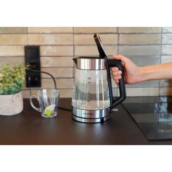 Kettle Blaupunkt EKG401 Grey Transparent Glass 2200 W 1,7 L