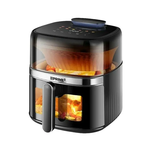 Аэрофритюрница Prime3 SAF51 Чёрный Серебристый 1500 W 4,5 L