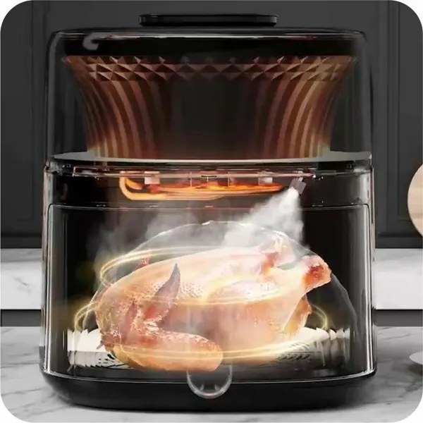 Аэрофритюрница Prime3 SAF51 Чёрный Серебристый 1500 W 4,5 L