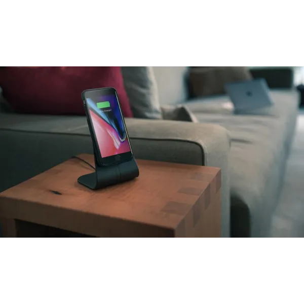 XVIDA Fast Charging Desk Stand - Inductive charger for Samsung Quick Charge 2.0 (Black)
