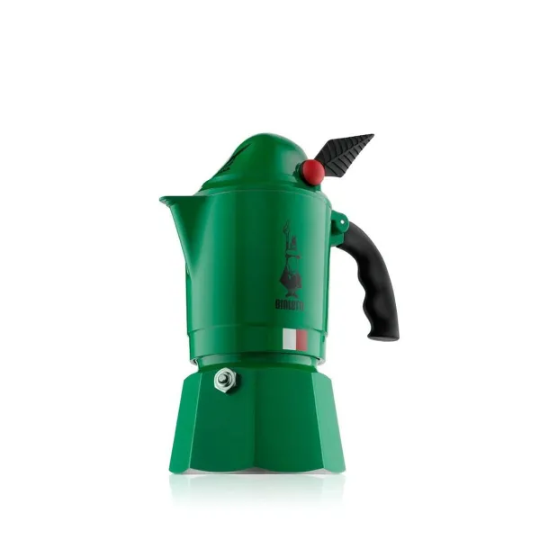 Итальянская Kофеварка Bialetti 0002762/NP Зеленый Алюминий