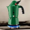 Итальянская Kофеварка Bialetti 0002762/NP Зеленый Алюминий