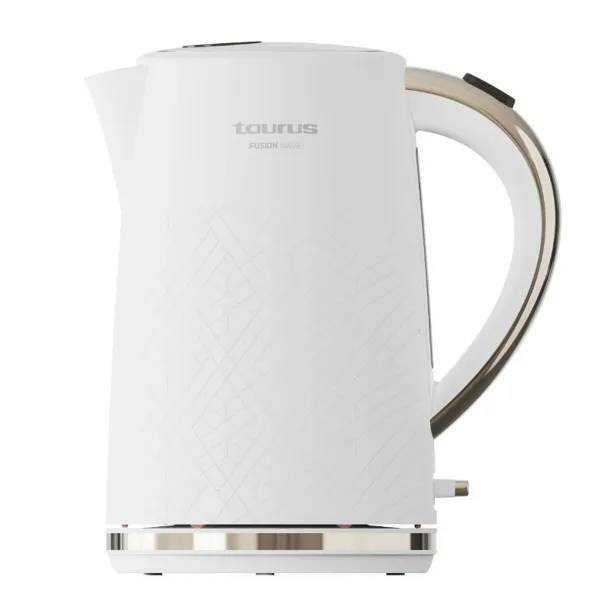 Vedenkeitin Taurus 958571000 Valkoinen Ruostumaton teräs Muovinen 2200 W 1,7 L