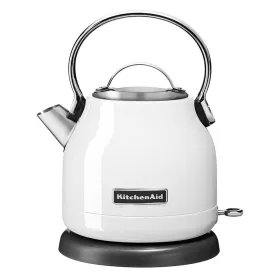 Ūdens Vārītājs un Elektriskā Tējkanna KitchenAid 5KEK1222EWH Balts 1,25 L Metāls Nerūsējošais tērauds
