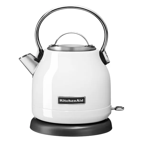 Ūdens Vārītājs un Elektriskā Tējkanna KitchenAid 5KEK1222EWH Balts 1,25 L Metāls Nerūsējošais tērauds