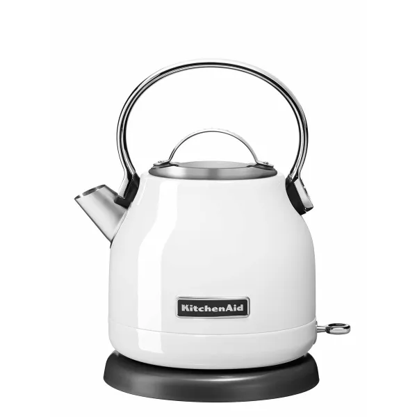 Ūdens Vārītājs un Elektriskā Tējkanna KitchenAid 5KEK1222EWH Balts 1,25 L Metāls Nerūsējošais tērauds