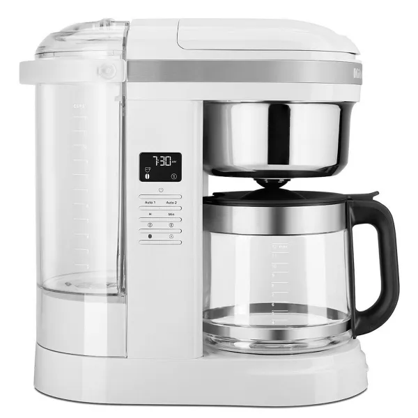 Suodatinkahvinkeitin KitchenAid 5KCM1208EWH Valkoinen 1100 W 6 Kupit 1,7 L