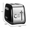 Tosteris KitchenAid 5KMT2115EOB Melns 1100 W