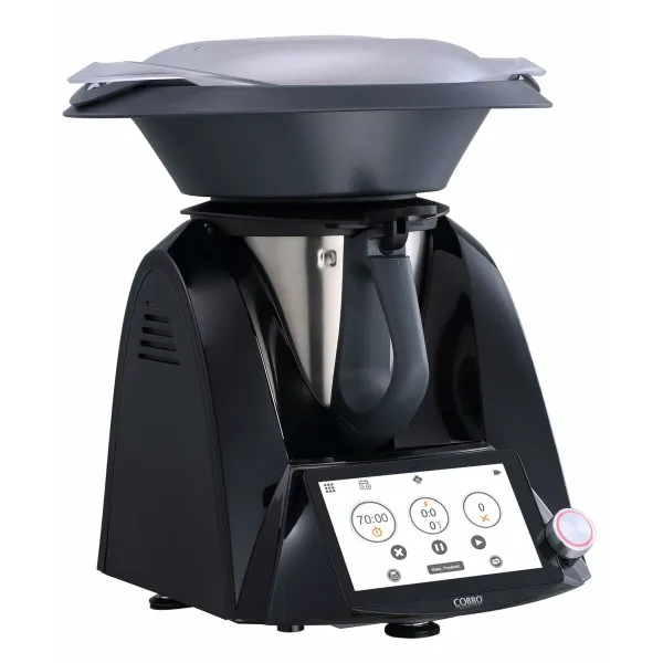 Virtuves Kombains Cobbo TC-7B Melns Sudrabains 1500 W 2 L
