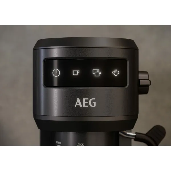 Экспресс-кофеварка с ручкой AEG EC6-1-6BST Чёрный 1450 W 1 L