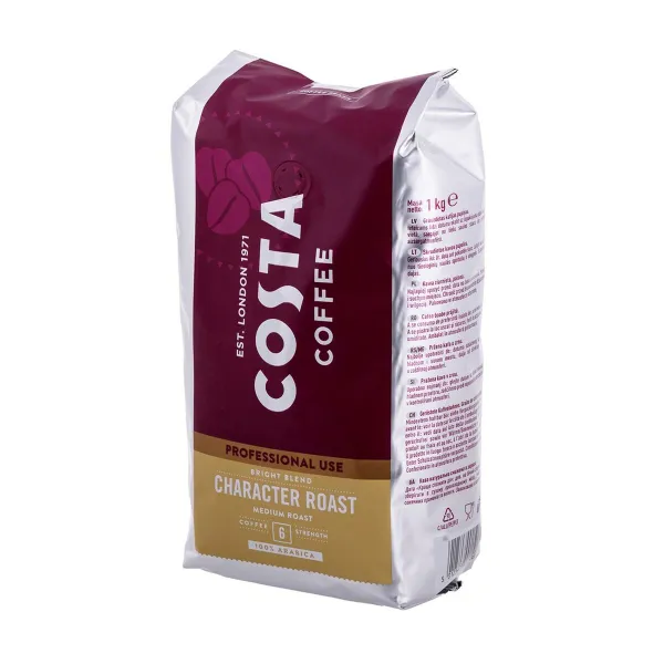 Кофе в зернах Costa Coffee BRIGHT BL 1 kg