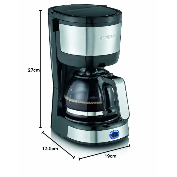 Tilkkohvimasin Severin KA 4808 Must 750 W