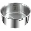 Посудный набор Tefal L897SB74 Чёрный Красный Сталь 11 Предметы