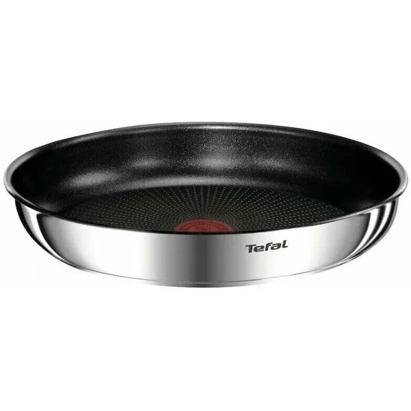 Посудный набор Tefal L897SB74 Чёрный Красный Сталь 11 Предметы