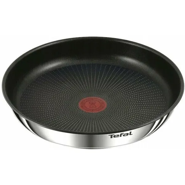 Посудный набор Tefal L897SB74 Чёрный Красный Сталь 11 Предметы