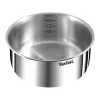 Посудный набор Tefal L897SA74 Чёрный Красный Сталь 10 Предметы
