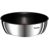 Посудный набор Tefal L897SA74 Чёрный Красный Сталь 10 Предметы