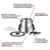 Посудный набор Tefal L897SA74 Чёрный Красный Сталь 10 Предметы