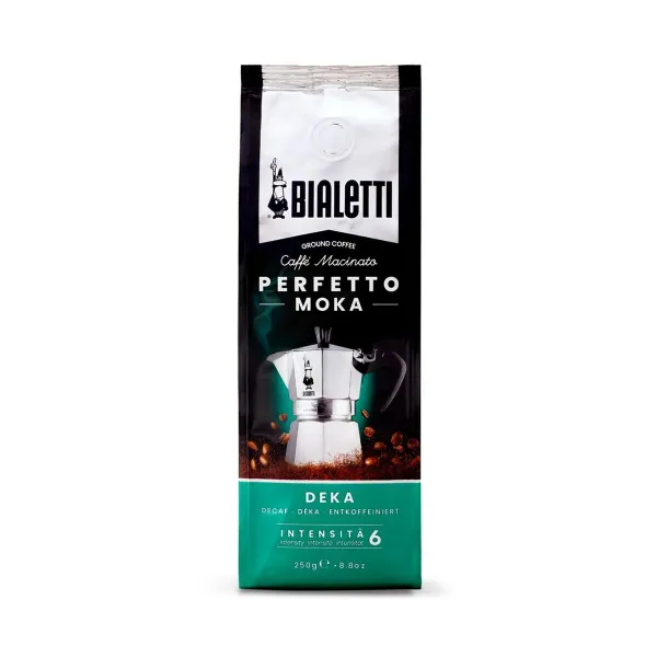 Молотый кофе Bialetti Perfetto Moka Decaf 250 g