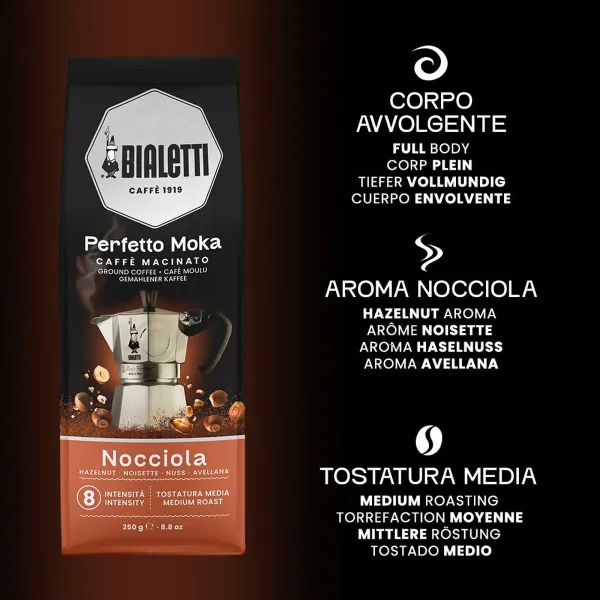 Ground coffee Bialetti Perfetto Moka 250 g