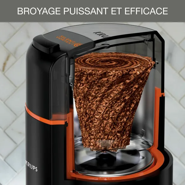 Электрический шлифовальный станок Krups GX332810 Чёрный 175 W 90 g