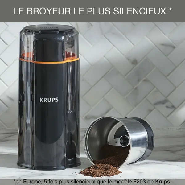 Электрический шлифовальный станок Krups GX332810 Чёрный 175 W 90 g