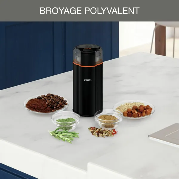 Электрический шлифовальный станок Krups GX332810 Чёрный 175 W 90 g