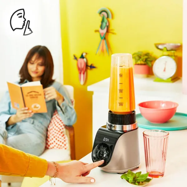 Миксер с колбой Tefal BL190AF0 Чёрный Бежевый 1000 W