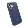 Speck Presidio2 Grip ClickLock & MagSafe - iPhone 16 Case (Coastal Blue / Dust Gray / White)