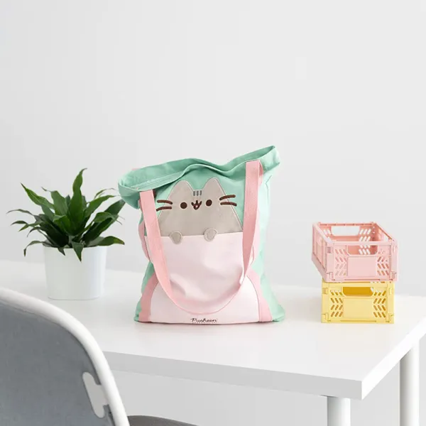 Pusheen - Fabric shopping bag 35x40 cm
