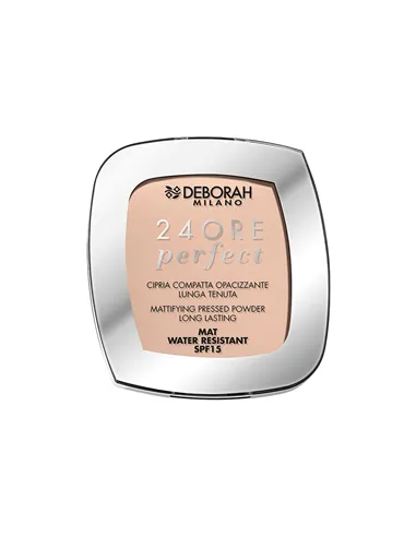 Compact Powders Deborah 24ore Perfect Nº 02 Light Rose Spf 15