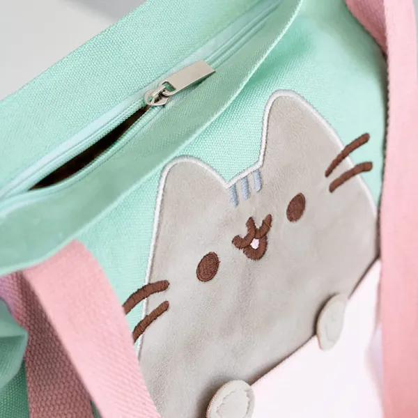 Pusheen - Fabric shopping bag 35x40 cm