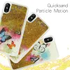 Zizo Liquid Glitter Star Case for iPhone X (Butterflies)