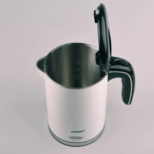 Tējkanna Feel Maestro MR030  Balts Bēšs Bronza Nerūsējošais tērauds 1500 W 2200 W 1,2 L 1,7 L