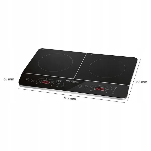 Indukcijas Plīts Clatronic PC-DKI 1067 60,5 cm 3500 W