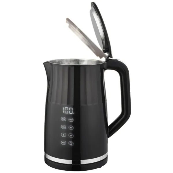 Vedenkeitin Feel Maestro MR-049 Musta Läpinäkyvä 2200 W 1,7 L