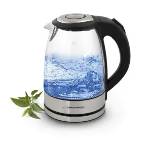 Чайник Esperanza EKK012  Чёрный Cтекло Пластик 2200 W 1,7 L