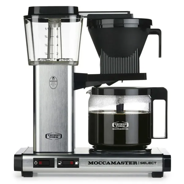 Pilošs Kafijas Automāts Moccamaster Melns Tērauds 1520 W 1,25 L