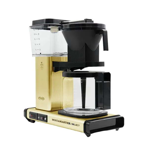 Капельная кофеварка Moccamaster KBG 741 AO Белый Латунь 1,25 L
