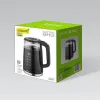 Virdulys Feel Maestro MR-049 Juoda Skaidrus Stiklas Borosilikatinis stiklas 2200 W 1,7 L