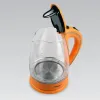 Чайник Feel Maestro MR-064 Оранжевый Прозрачный Cтекло 2000 W 1,7 L